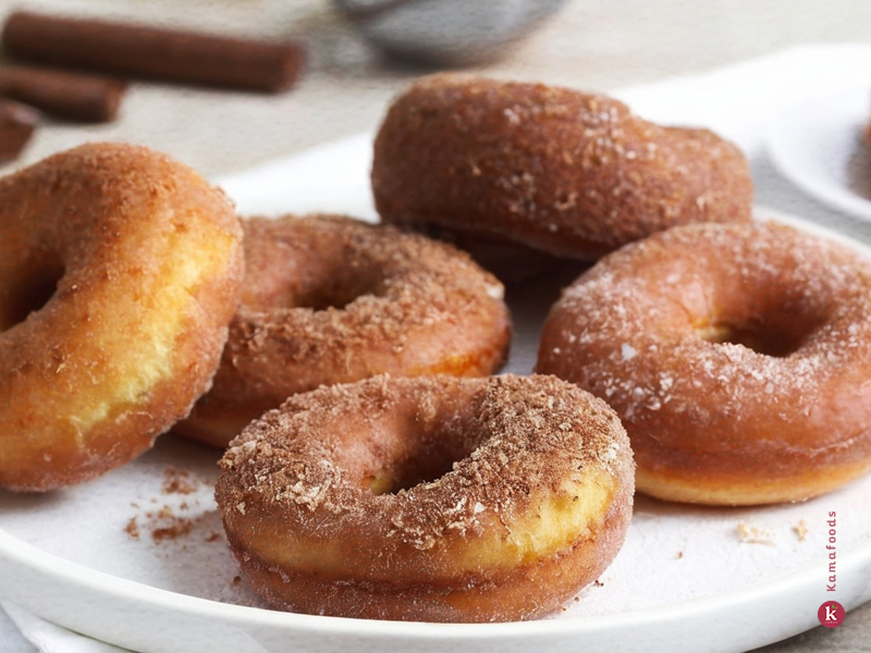 Simple Homemade Donuts ingredients