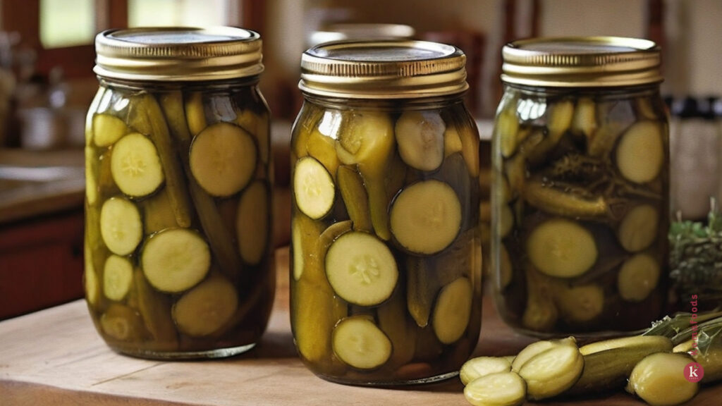 Finished Annie's Amish Sweet Pickles